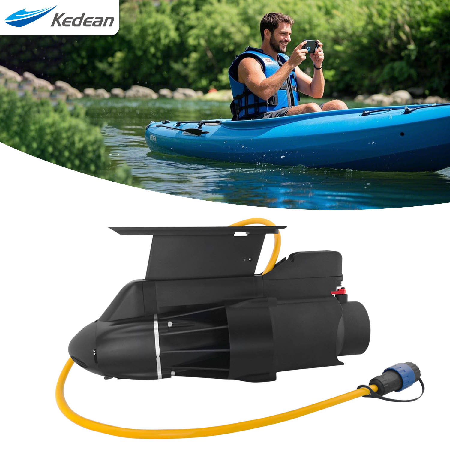 Fishing Boat Trolling Motor - Motor elétrico direcional de corrico para