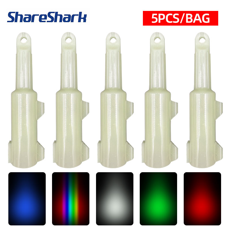 Fishing Boat Navigation Light - ShareShark 5pcs Lâmpada Flash de Pesca