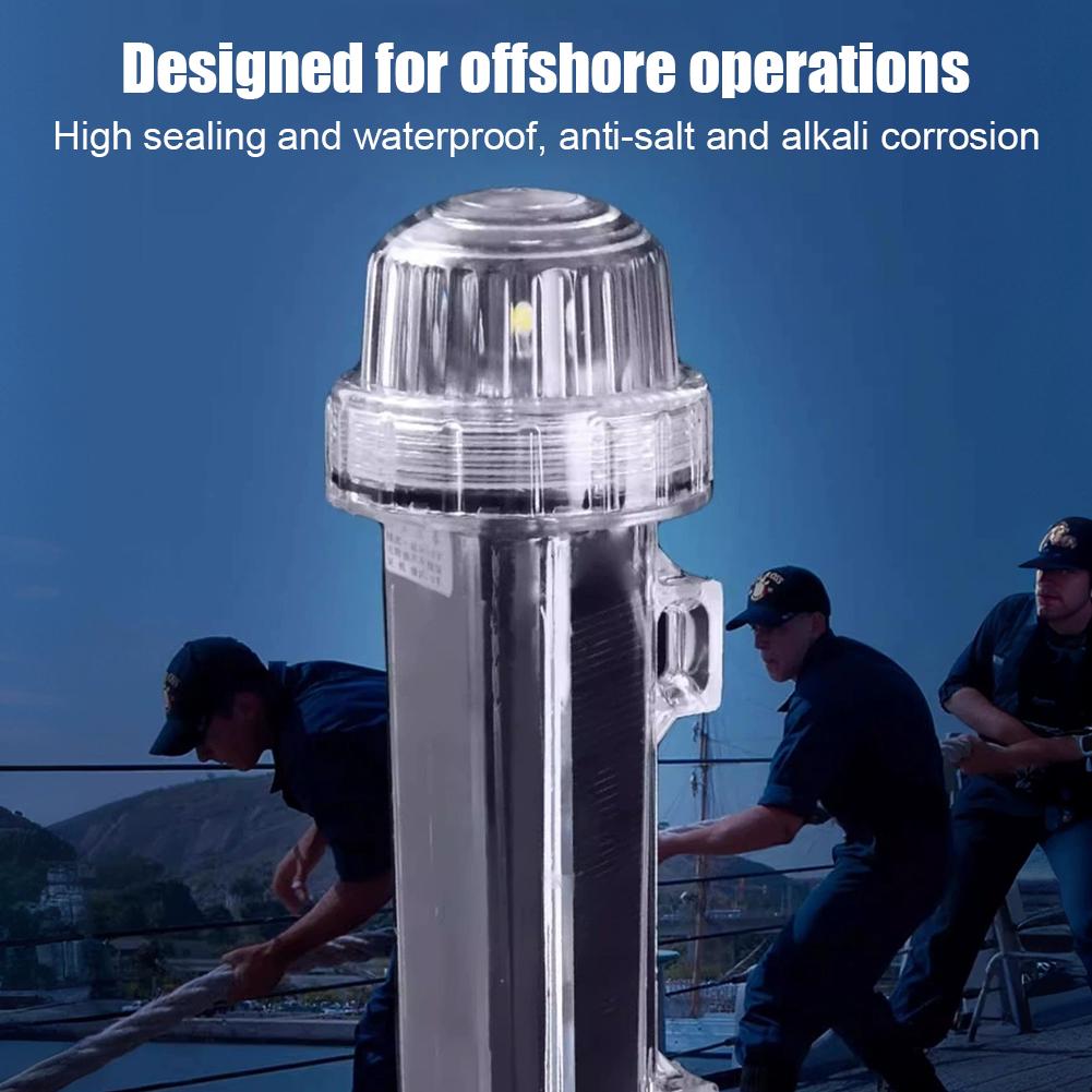 Nova luz de sinal solar oceano - Fishing Boat Navigation Light avaliação e preço